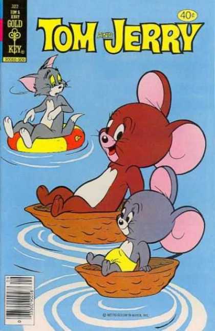 Tom & Jerry Comics 322 - Tom - Jerry - Cat - Mouse - Nibbles