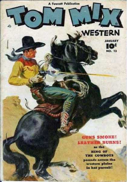 Tom Mix Western 13 - Western - Country - Horse - Cowboy - Guns Smoke