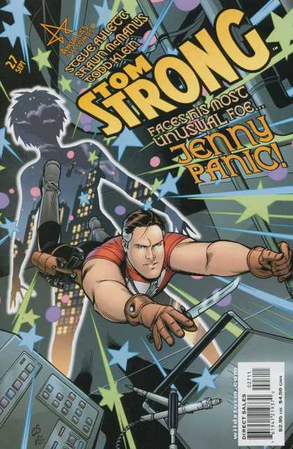Tom Strong 27 - Hey Jenny I Got You Number - Panic Attack - Friend Or Foe - Get This Issue Sept 27th - The 2 Come Face To Face - Chris Sprouse