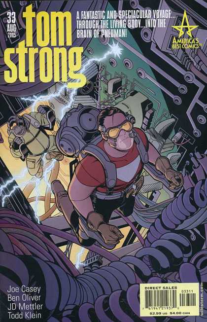 Tom Strong 33 - 33 Aug - Man - Americas Best Comics - Joe Casey - Ben Oliver - Chris Sprouse