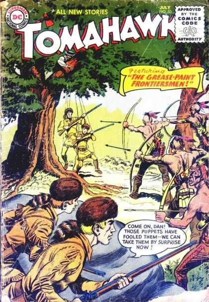 All New Stories - Approved By The Comics Code Authority - Superman - National Comics - Tree Tomahawk 33 - All New Stories - Approved By The Comics Code Authority - Superman - National Comics - Tree