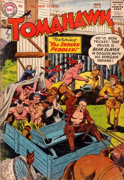 The Indian Peddler - Bear Slayer - Indian - Feather - Renegade Tomahawk 47 - The Indian Peddler - Bear Slayer - Indian - Feather - Renegade