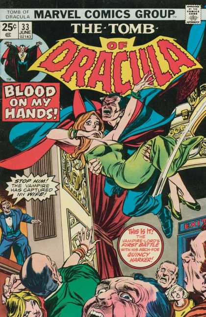 Tomb of Dracula 33 - Blood On My Hands - Vampire - First Battle - Quincy Harker - Kidnapped
