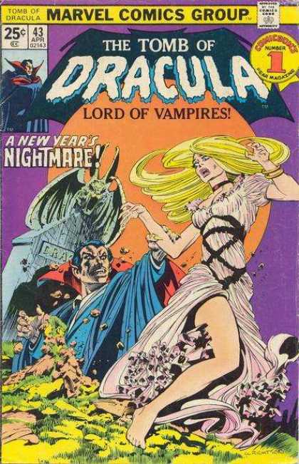 Tomb of Dracula 43 - Marvel Comics - Nightmare - Woman - Horror - Grave - Bernie Wrightson