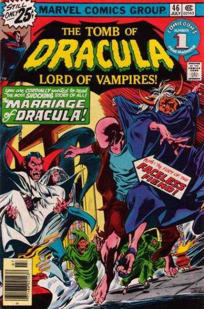 Tomb of Dracula 46 - Marriage - Faceless Fiend - Lord Of Vampires - Cross - Cape