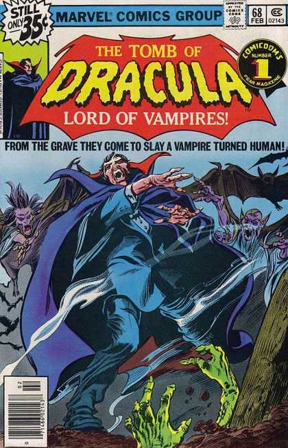 Tomb of Dracula 68 - Vampires - Undead - Marvel - Supernatural - Fear Magazine
