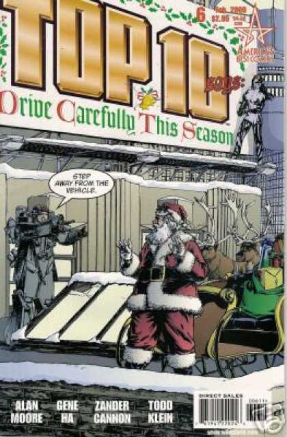 Top 10 6 - Santa Claus - Rain Deer - Hold-up - Roof Top - Guns - Gene Ha, Zander Cannon