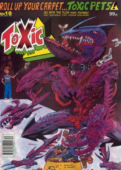 Toxic 18 - Toxic Pets - Roll Up - Carpet - Purple - Chain