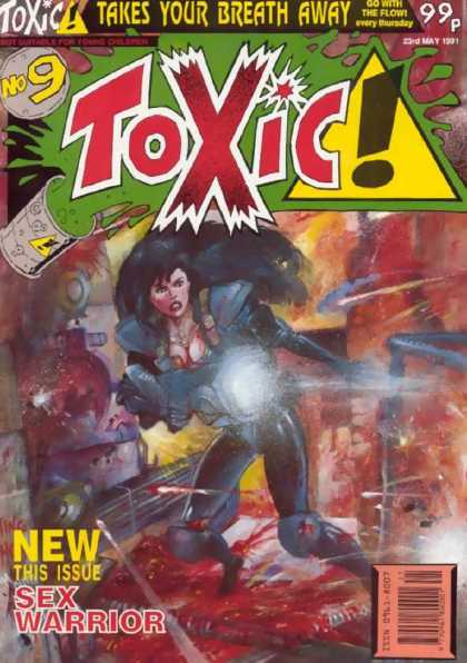 Toxic 9 - Takes Your Breath Away - Go With The Flow - Sex Warrior - Woman - Blood