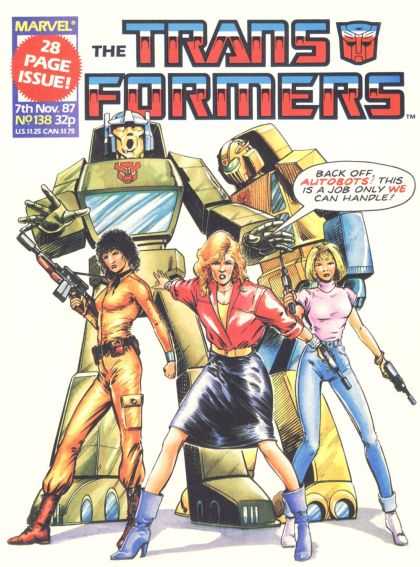 Transformers (UK) 138 - Transformers - Autobots - Women - Guns - Black Skirt