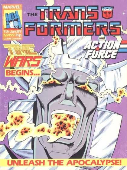 Transformers (UK) 199 - Marvel - Time Wars - Action Force - Apocalypse - Lava