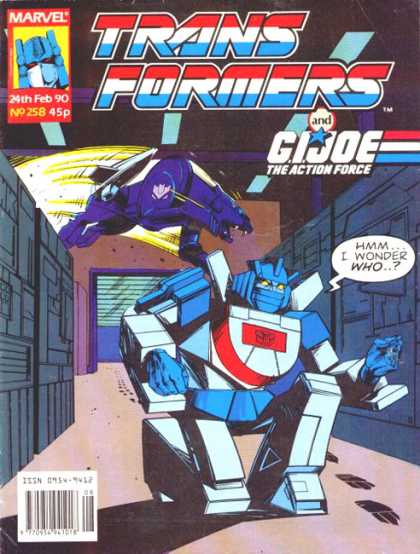 Transformers (UK) 258 - Transformers - Gijoe - Gijoe The Action Force - Action - Science Fiction