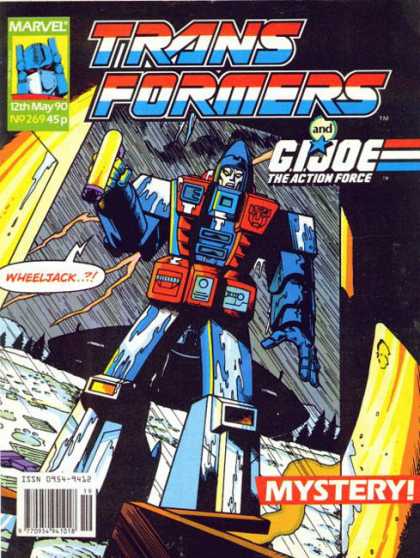 Transformers (UK) 269 - G I Joe - Wheeljack - Mystery - Lightning - Force