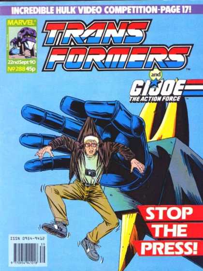 Transformers (UK) 288 - Transformers - Gi Joe - Marvel - Robots - The Action Force