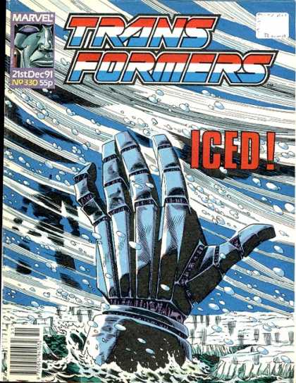 Transformers (UK) 330 - Glove - Snow - Ice - Water - Silhouette