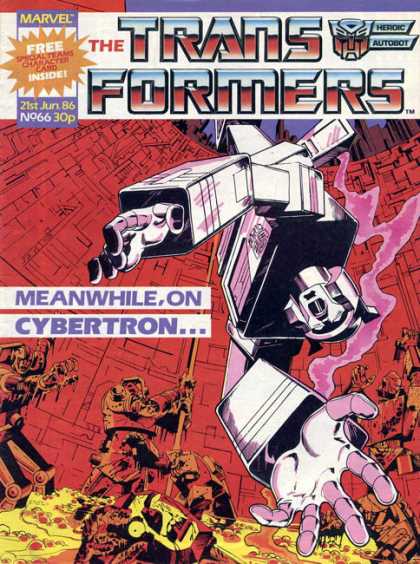 Transformers (UK) 66 - Robots In Disguise - Vechicled Robots - Cartoons Of The 80s - Cybertron - Good Vs Evil