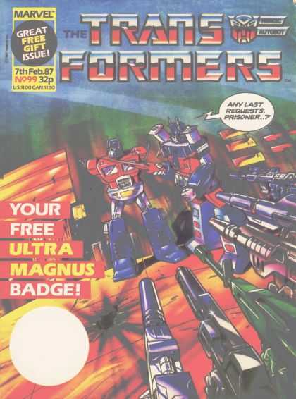 Transformers (UK) 99