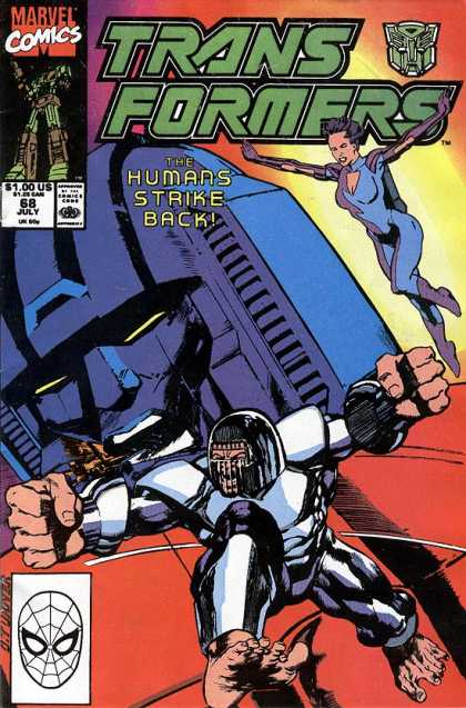 Transformers 68 - Marvel Comics - The - Humans - Strike - Back