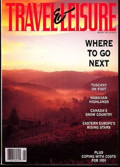 Travel & Leisure - January 1991