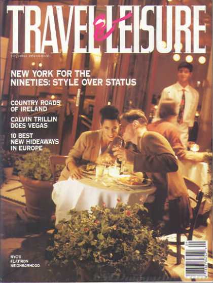 Travel & Leisure - September 1991