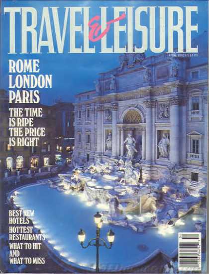 Travel & Leisure - April 1992