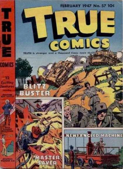 True Comics 57 - War - German - Nazis - Blitz Buster - Master Saver