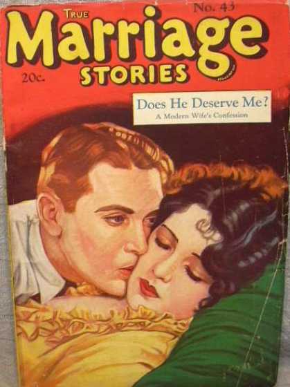 True Marriage Stories - 10/1927