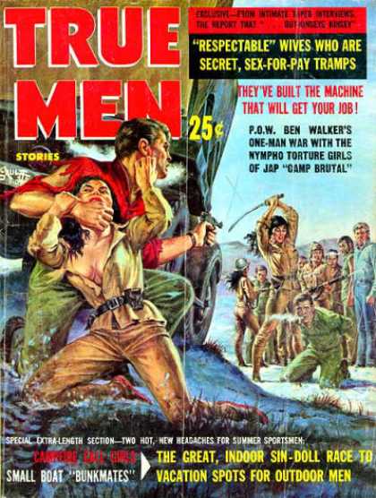 True Men Stories - 7/1962
