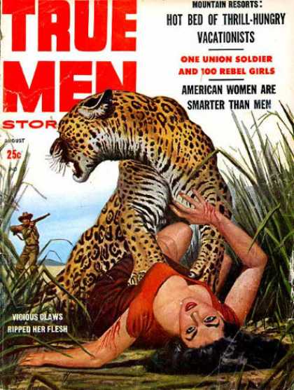 True Men Stories - 8/1958