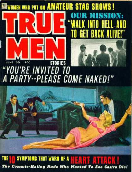 True Men Stories - 6/1960