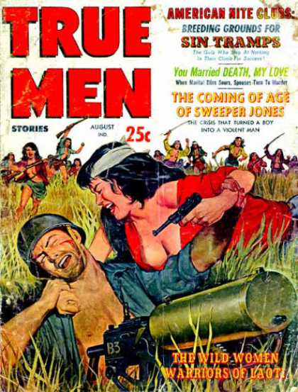 True Men Stories - 8/1960