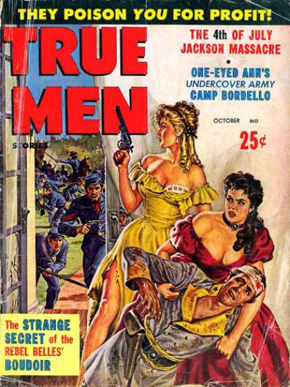 True Men Stories - 10/1960