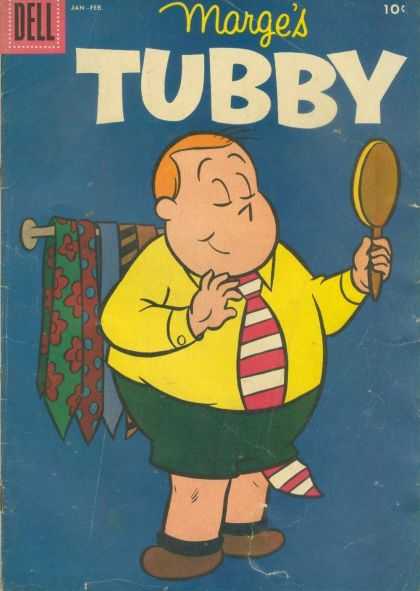 Tubby 20 - Dell - Mirror - Neck-tie - Yellow Jacket - Fat Boy