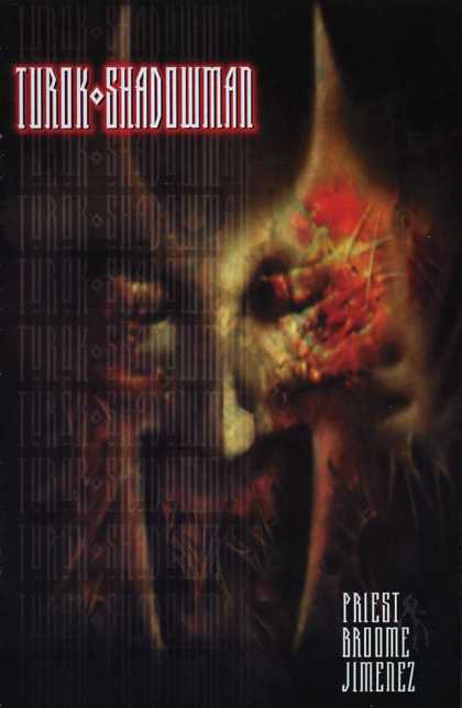 Turok Shadowman 1 - Priest Brrome Jimenez - Blood - Brown - Creepy - Bones