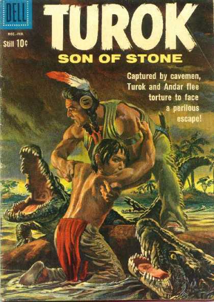 Turok: Son of Stone 22 - Cavemen - Swamp - Feather - Alligator - Sharp Teeth