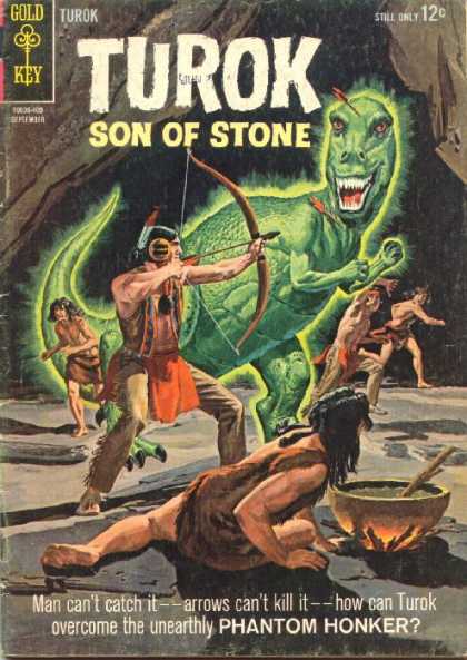 Turok: Son of Stone 41 - Dinosuar - Cavemen - Bow And Arrow - Fire - Cave