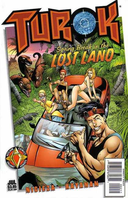 Turok: Spring Break in the Lost Land 1 - Tutok - Acclaim Comics - Jul - July - Nicieza