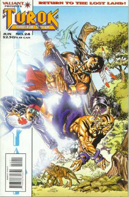 Valiant Present - Jun - No24 - 250345 Can - Return To The Lost Land Turok 24 - Valiant Present - Jun - No24 - 250345 Can - Return To The Lost Land