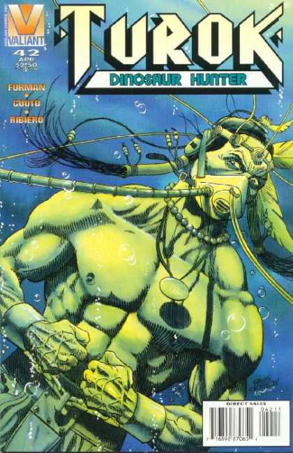Dinosaur Hunter - Man With Mask Under Water - Furman - Ribierg - Gooto Turok 42 - Dinosaur Hunter - Man With Mask Under Water - Furman - Ribierg - Gooto
