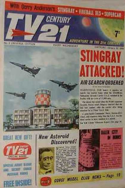 TV Century 21 2 - News - Tc 21 Century - Flight - Atingray - Attacked