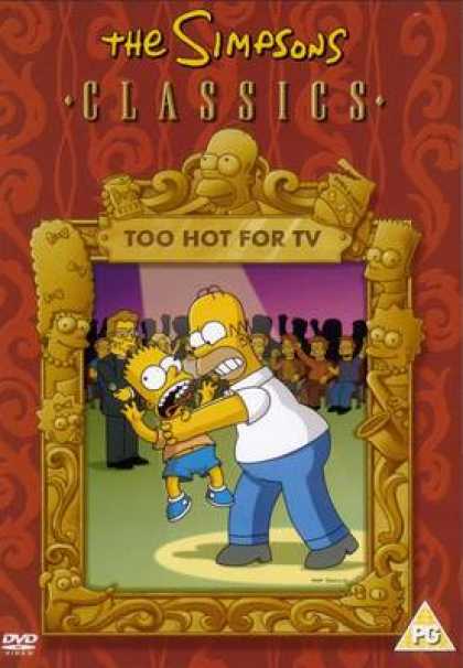 TV Series - The Simpsons Too Hot For TV Finnish