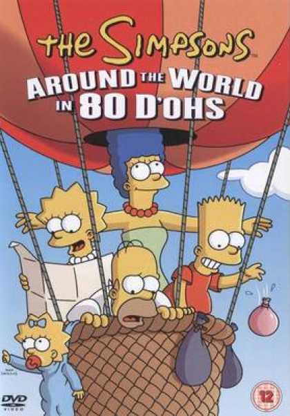 TV Series - The Simpsons Around The World In 8o Dohs