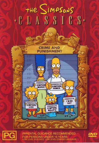 TV Series - The Simpsons Classics Crime And Punishment