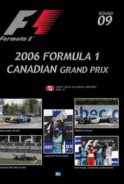 TV Series - Formula 1 - 2006 Canadian Grand Prix Thinpack