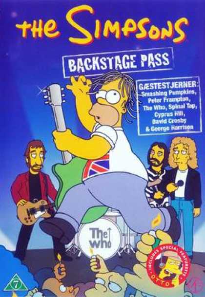 TV Series - The Simpsons - Backstage Pass DANISH