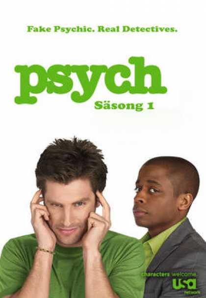 TV Series - Psych SWEDISH