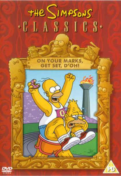 TV Series - Simpsons Mark Get Set Doh