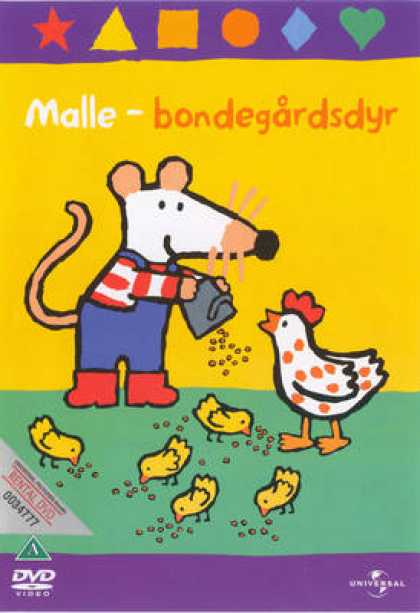 TV Series - Maisy Animals - Malle Bondegaardsdyr DANISH