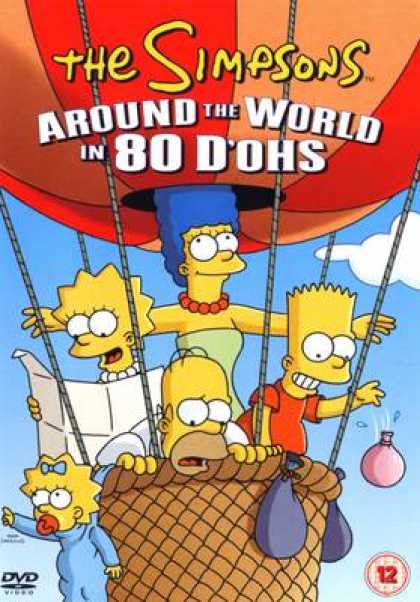 TV Series - The Simpsons Around The World In 80 D'ohs