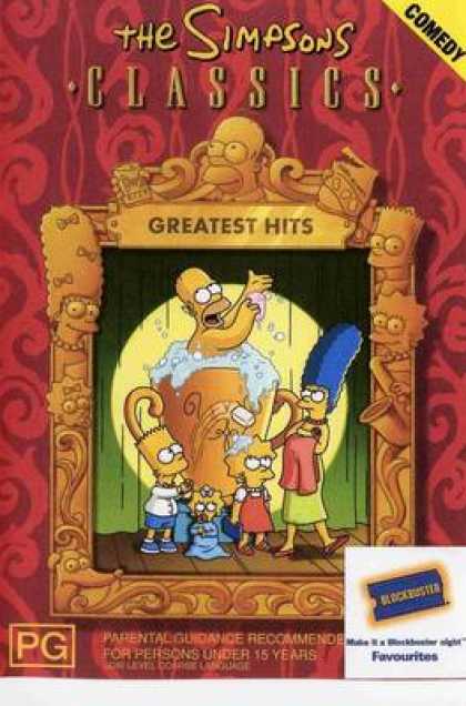 TV Series - The Simpsons Classics Greatest Hits Australian